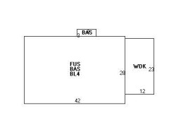 406 Central St, Newton MA 02466-2205 floor plan