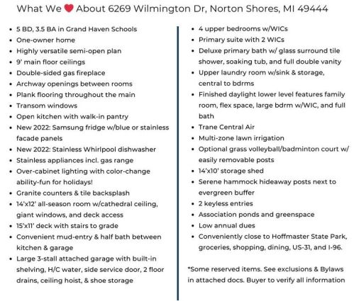 6269 Wilmington Dr, Meskegon MI 49444-7892 exterior