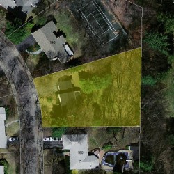 154 Paulson Rd, Newton MA 02468-1230 aerial view