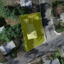 123 Adeline Rd, Newton MA  02459-2742 aerial view