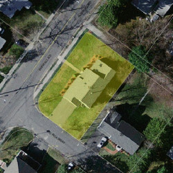 144 Wiswall Rd, Newton MA 02459-3545 aerial view