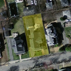 73 Erie Ave, Newton MA 02461-1515 aerial view