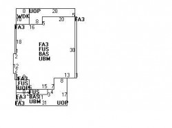 141 Cypress St, Newton MA 02459-2225 floor plan