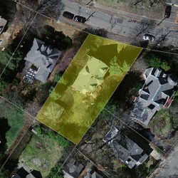 28 Lakewood Rd, Newton MA 02461-1226 aerial view