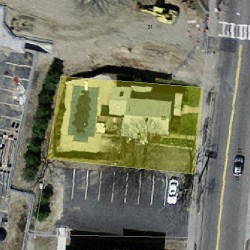 35 Lexington St, Newton MA 02465-1029 aerial view