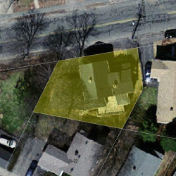 94 Auburn St, Newton MA 02466-2502 aerial view