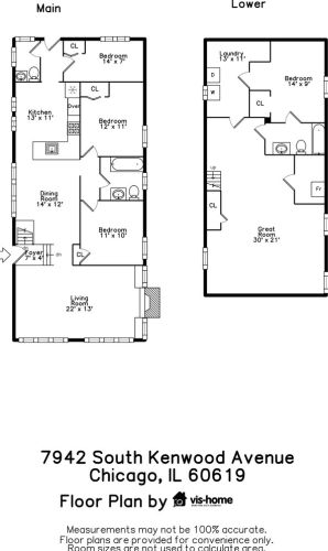 7942 Kenwood Ave, Chicago IL  60619-3411 exterior