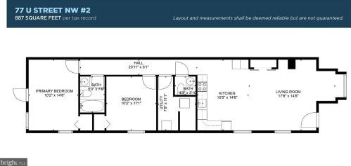 77 U St, Washington DC  20001-1388 exterior