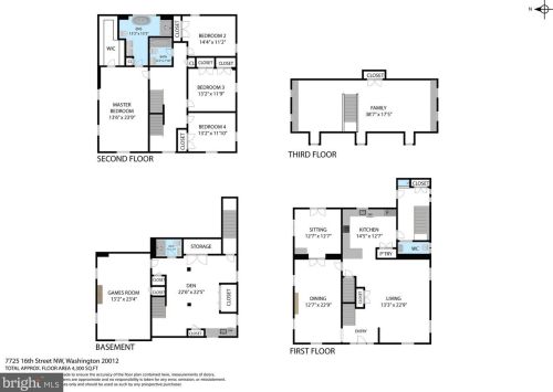 7725 16th St, Washington DC  20012-1460 exterior