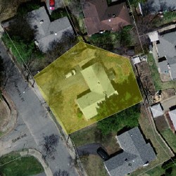 57 Morrill St, Newton MA 02465-1362 aerial view