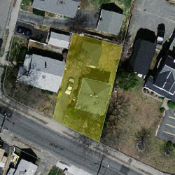 267 Derby St, Newton MA 02465-1046 aerial view