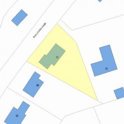 82 Bullough Park, Newton MA 02460-2440 plot plan