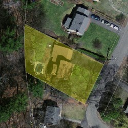 63 Oakland Ave, Newton MA 02466-1704 aerial view