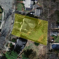 32 Commonwealth Park, Newton MA 02459-1005 aerial view