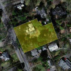 128 Highland St, Newton MA 02465-2406 aerial view