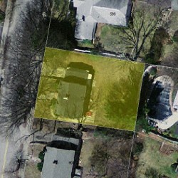 602 Grove St, Newton MA 02462-1317 aerial view