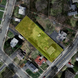 417 Waltham St, Newton MA  02465-1939 aerial view