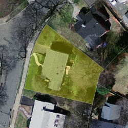 17 Crehore Dr, Newton MA 02462-1108 aerial view