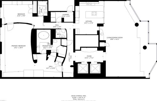 1418 Lake Shore Dr, Chicago IL  60605-2827 exterior