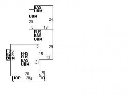 9 Eddy St, Newton MA 02465-2132 floor plan