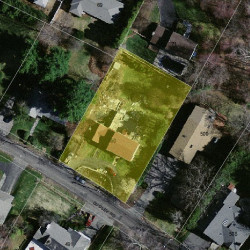 490 Dudley Rd, Newton MA 02459-2813 aerial view