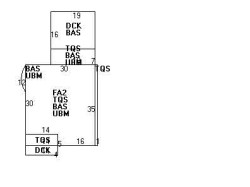 405 Wolcott St, Newton MA 02466-1513 floor plan
