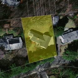 124 Kirkstall Rd, Newton MA 02460-2243 aerial view