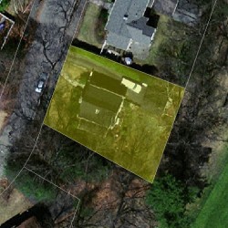 100 Day St, Newton MA 02466-2922 aerial view