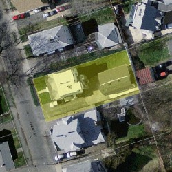 36 Dalby St, Newton MA  02458-1031 aerial view