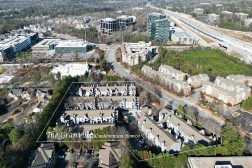 313 Granville Ct, Atlanta GA  30328-3434 exterior