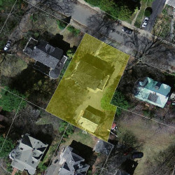 22 Kenmore St, Newton MA 02459-2106 aerial view