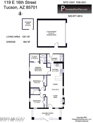 119 16th St, Tucson AZ  85701-2721 exterior