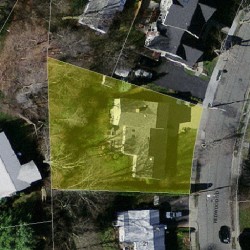 11 Redwood Rd, Newton MA 02459-3124 aerial view