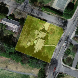 443 Chestnut St, Newton MA 02468-1204 aerial view