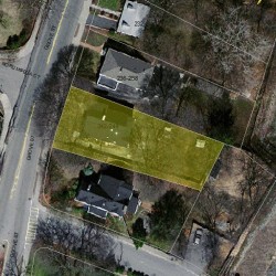 242 Grove St, Newton MA 02466-2209 aerial view