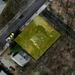 162 Elliot St, Newton MA  02464-1251 aerial view