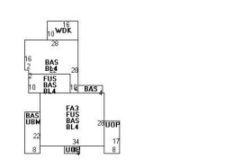 40 Converse Ave, Newton MA 02458-2504 floor plan