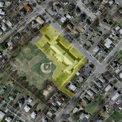 225 Nevada St, Newton MA 02460-1212 aerial view