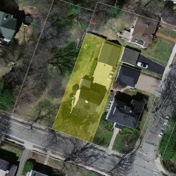 255 Mill St, Newton MA 02460-2438 aerial view