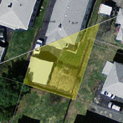 35 Berkshire Rd, Newton MA 02460-2403 aerial view