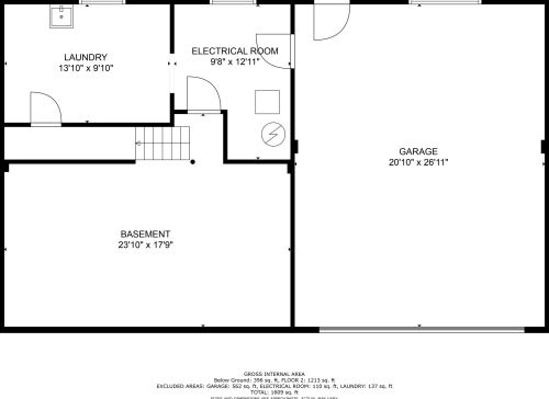 1845 Bonneville Dr, Meskegon MI 49441-3709 exterior