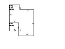 445 Highland St, Newton MA 02460-2109 floor plan
