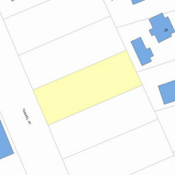 36 Chapel St, Newton MA 02458-1011 plot plan