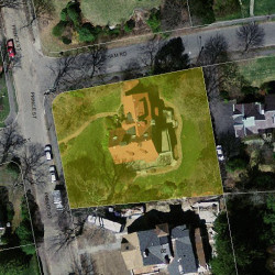 76 Prince St, Newton MA  02465-2631 aerial view