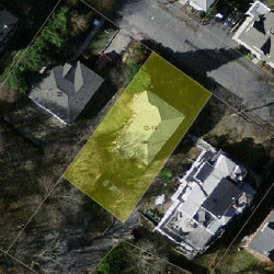 14 Bennington St, Newton MA 02458-1902 aerial view