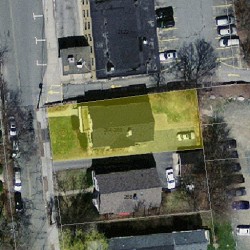 266 Melrose St, Newton MA 02466-1904 aerial view