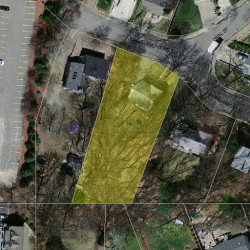 128 Charlemont St, Newton MA  02461-1910 aerial view