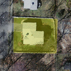 28 Brierfield Rd, Newton MA 02461-2105 aerial view