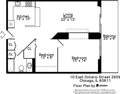 10 Ontario St, Chicago IL  60654-3809 exterior