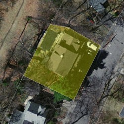 25 Fisher Ave, Newton MA 02461-1142 aerial view